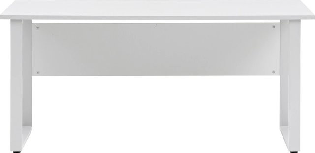 Schildmeyer Schreibtisch Serie 1500 Lichtgrau B/T/H: 160 x 73,2 x 65 cm - Bild 1