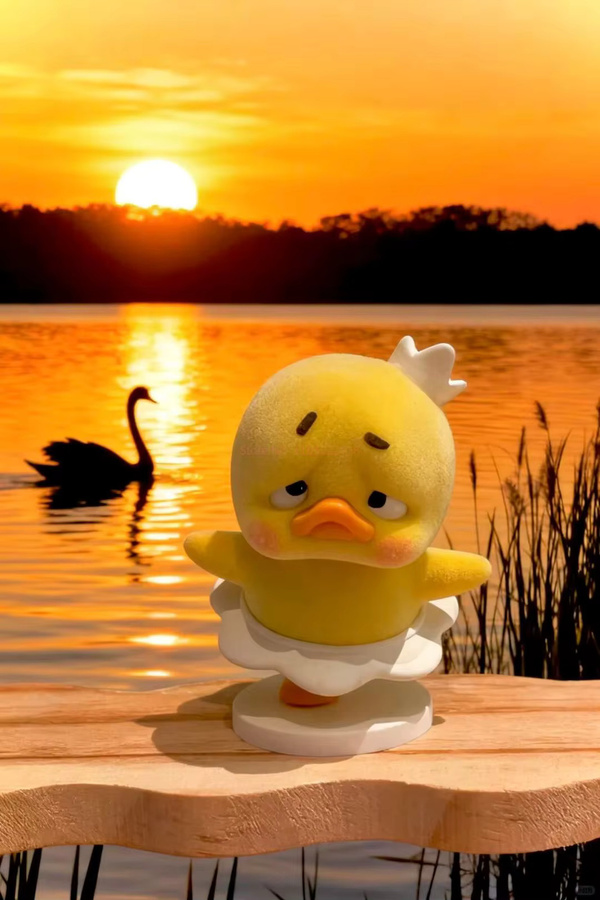 UpsetDuck Mysterious Surprise Blind Box, Spiral-Ente, Modellfigur, Gelb - Bild 3