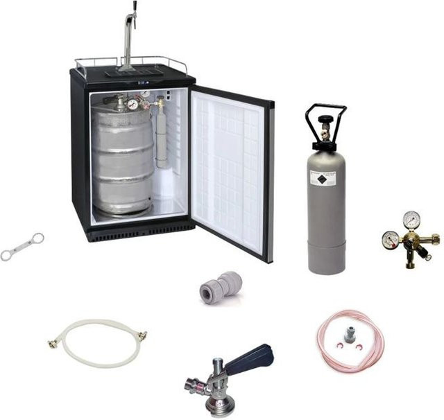 Köpi Kühlschrank für Bierfässer bis 50L mit Zapfsäule und Kompensator - Bild 1