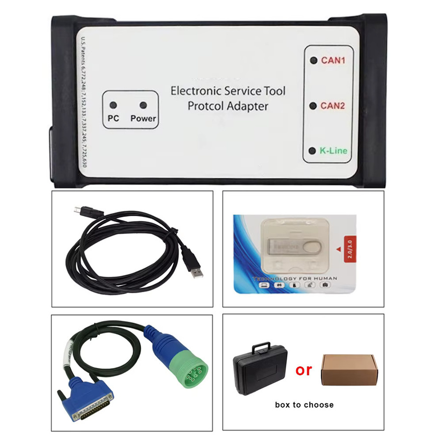 EST Engineering V8.6 OBD-Diagnosetool-Adapter DPA5 für Heavy Duty Truck Scanner - Bild 6