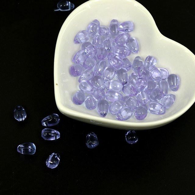 Glasperlen Wassertropfenform, 100 Stück - Bild 1