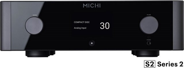 Michi X3 Series 2 Vollverstärker in Schwarz mit Bluetooth und USB-C - Bild 1