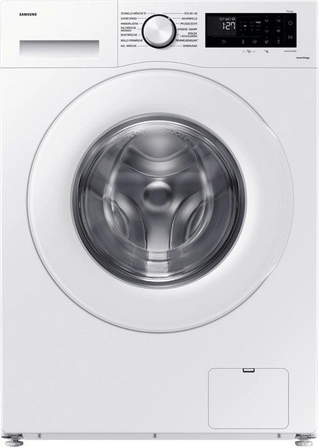 Samsung WW5000D Waschmaschine WW11DG5B25TEEG in Weiß mit 11 kg Trommelkapazität, Frontlader, 1400 U/min, AI EcoBubble, WiFi und App-Control, Energieeffizienzklasse A - Bild 1