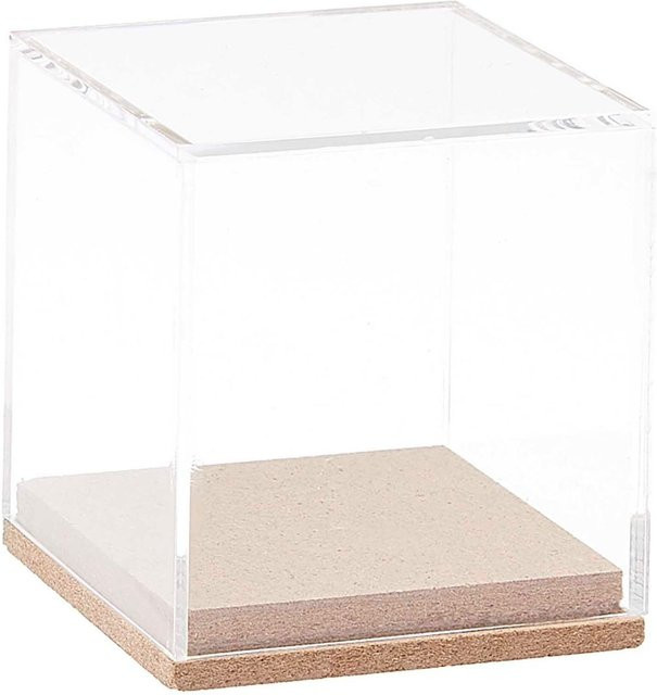 Rico Design Figurico Dekohaube Würfel transparent B/T/H: 12,5 x 12,5 x 13 cm - Bild 1