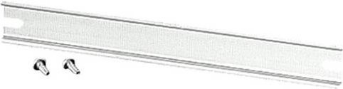 Hensel DK TS 50 Tragschiene aus Stahl in Silber, Länge: 314 mm - Bild 1