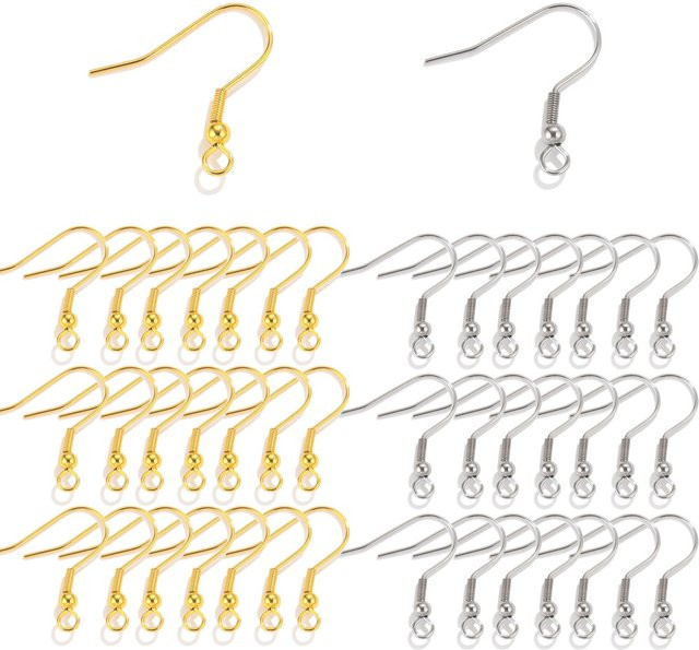 Ohrring Haken Verschluss Edelstahl, Unisex - Bild 1