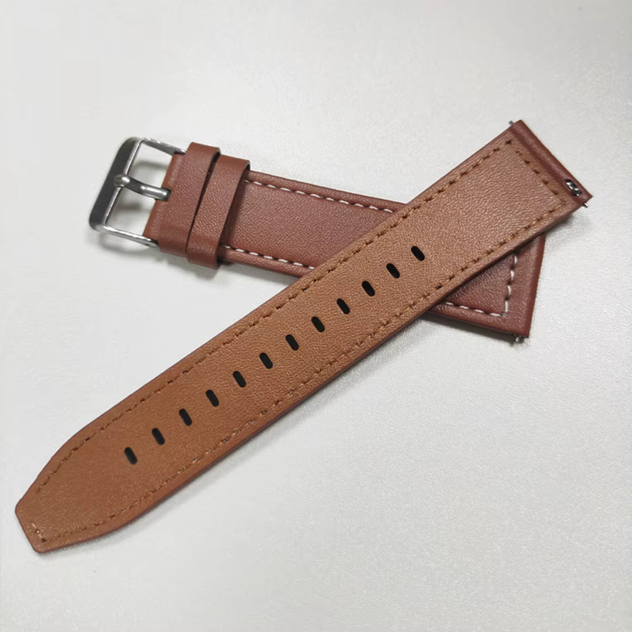 Uhrenarmband Leder, Bunt, Unisex, 22 mm, 20 mm - Bild 1