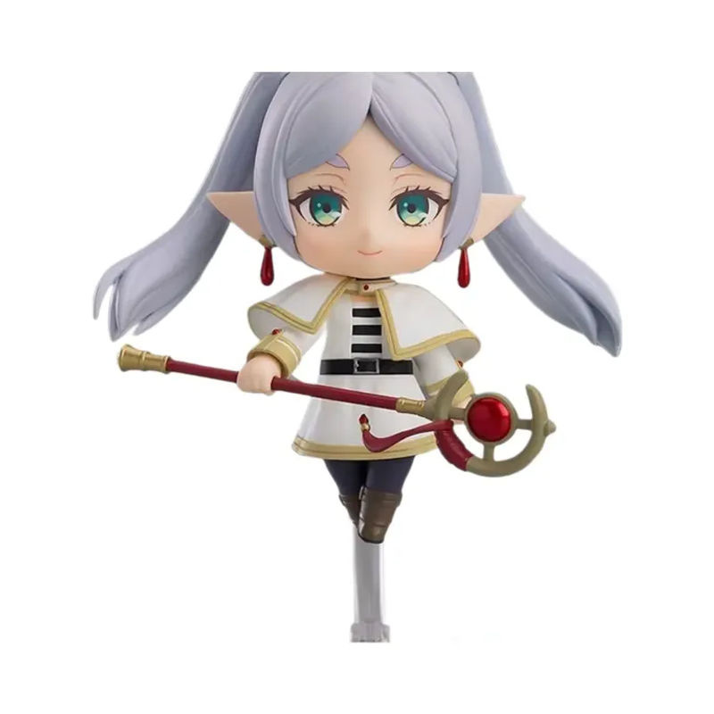Bandai Chibi Frieren Anime Figur Frieren Beyond Journey's End Modellornament in Weiß - Bild 3