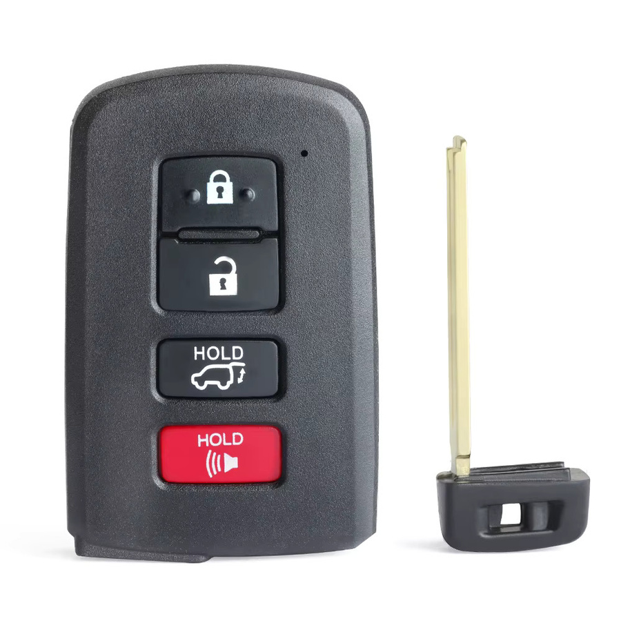 KEYECU Smart Remote Key Fob 0020 281451-0020 in Schwarz, 314,3 MHz 8A Keyless Go für Toyota Avalon Camry Corolla RAV4 Prius 2015 - 2019 - Bild 4