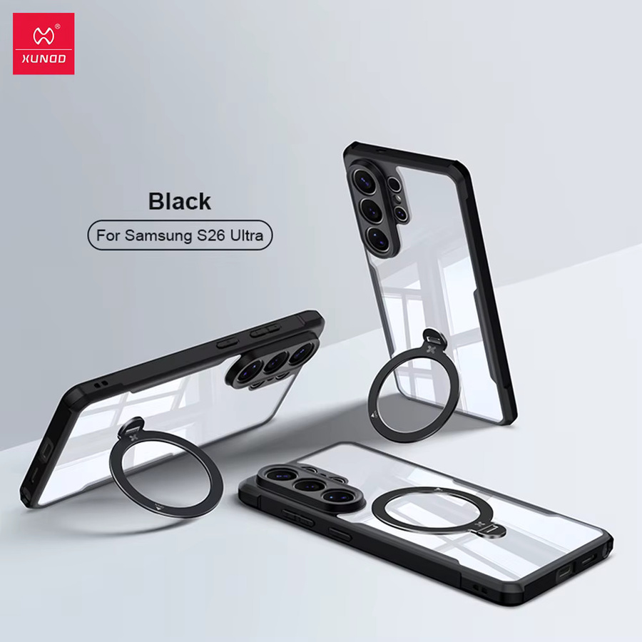 Xundd Magnetring-Hülle für Samsung Galaxy S25, S26 Ultra und S26 Plus mit Kameraschutz, Airbag Stoßfester Schale und 360 Grad Schutz sowie Spin-Halter - Bild 6