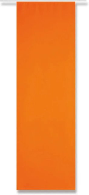 Arsvita Flächenvorhang Alessia Orange, blickdicht, Polyester, Höhe: 245 cm, Breite: 60 cm - Bild 1