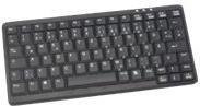 Active Key AK-4100-P-B/US Mini-Tastatur mit Scissor-Technologie in Schwarz und US-Layout - Bild 1