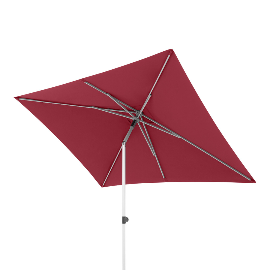 Doppler Sonnenschirm ACT Push Up in Rot mit Aluminiumgestell, Breite: 250 cm, Tiefe: 200 cm - Bild 2