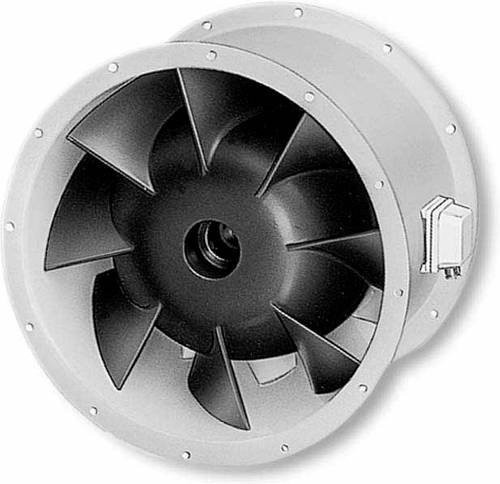 Helios Ventilatoren Rohr-Einschublüfter 230V in Grau mit 1290 m³/h und 250 mm Durchmesser - Bild 1