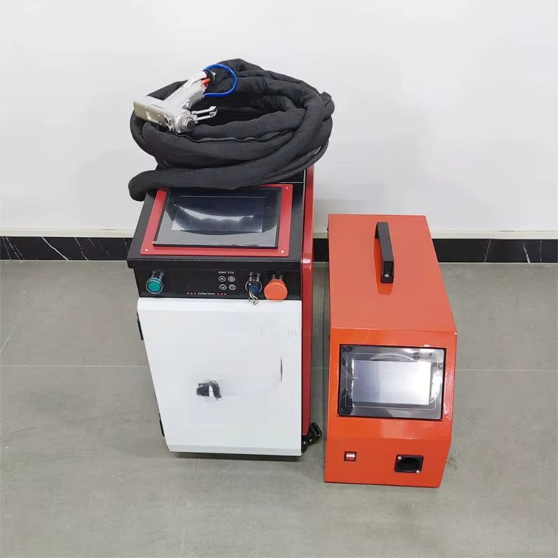 Raycus 3-in-1 Handheld Laser Schweißmaschine mit 1500 W Faserlaser Quelle und integriertem Wasserkühlsystem zum Schweißen, Reinigen und Schneiden von Metallen - Bild 3