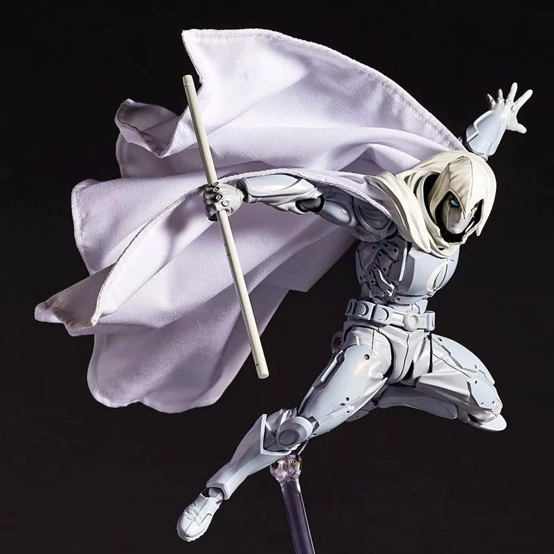 Revoltech Moon Knight Marc Spector, Action Figur, 16 cm - Bild 2