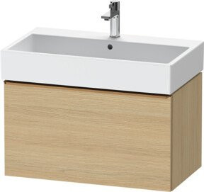 Duravit Waschtischunterschrank D-Neo wandhängend in Weiß mit einer Schublade - Bild 1