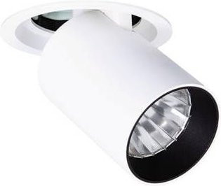 Brumberg LED-Einbauleuchte Schwarz, runde Deckenleuchte mit 20W - Bild 1