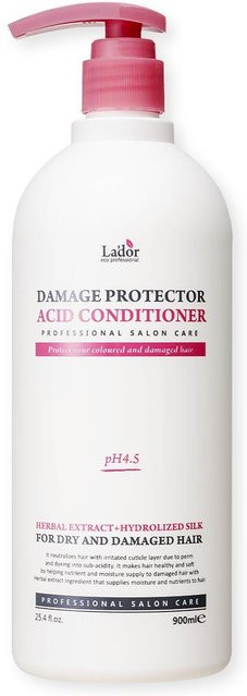 LA'DOR Damage Protector Säure-Conditioner, 900 ml, für coloriertes und trockenes Haar - Bild 1