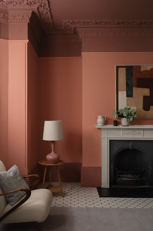 Paint & Paper Library Architects Matt Wandfarbe Jaipur Pink 416, 2,5 l - Bild 2