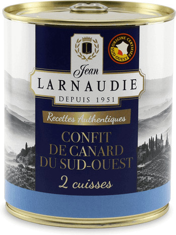 Jean Larnaudie Enten-Confit 800 g - Bild 1