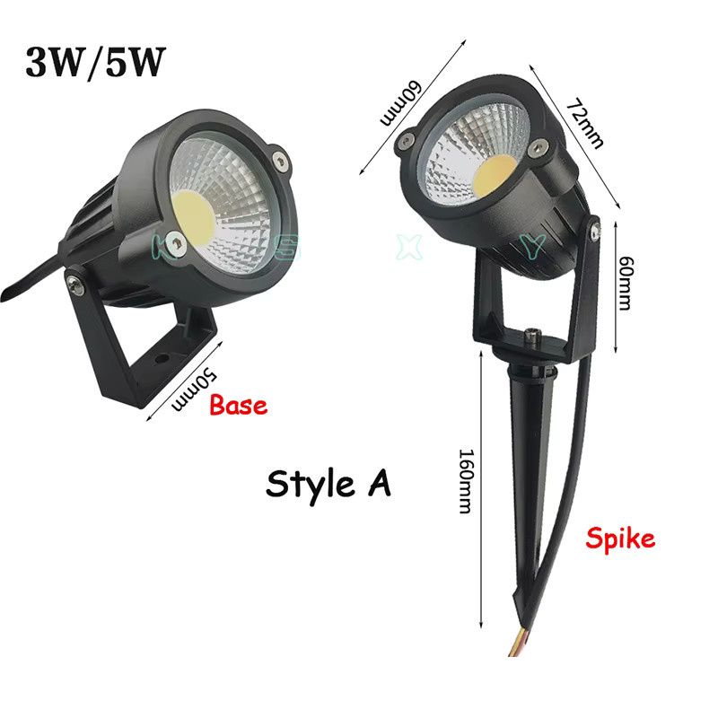 10er Set KAISANXINYI COB LED Gartenstrahler Wasserdicht Outdoor Landschaftsbeleuchtung Natural White 4000K - Bild 2