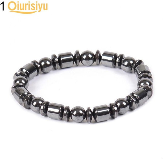 Magnetarmband Hämatit, Schwarz, Unisex - Bild 1