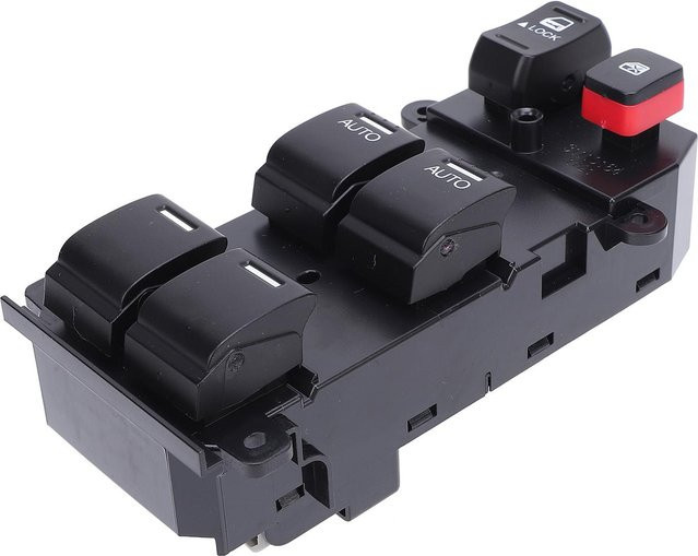 Neoglint Fensterheberschalter links für Fahrerseite, Modell 35750 TM8 G11, passend für Honda Insight 2010 bis 2014, Schwarz - Bild 1