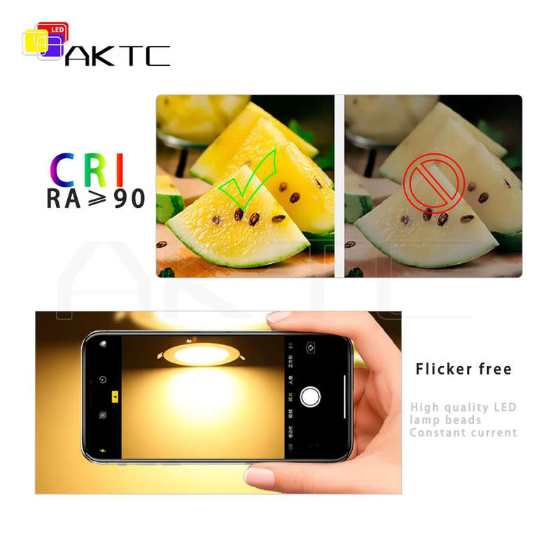 ankatec LED COB Chip BiColor Lichtquelle DC 24V für Downlight und Flutlicht, Warmweiß 2700K und Weiß 6000K, Maße: 16 x 11 mm - Bild 2