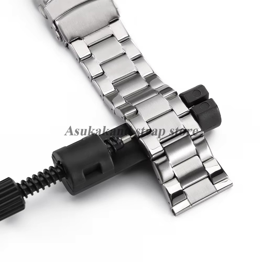 Uhrenarmband Edelstahl, Silber, Herren - Bild 2