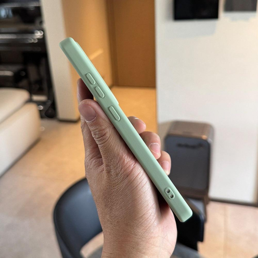 Matte weiche Flüssigsilikonhülle für Samsung Galaxy S26 S2 Ultra S24 S23 Plus S22 A16 in Grün - Bild 2