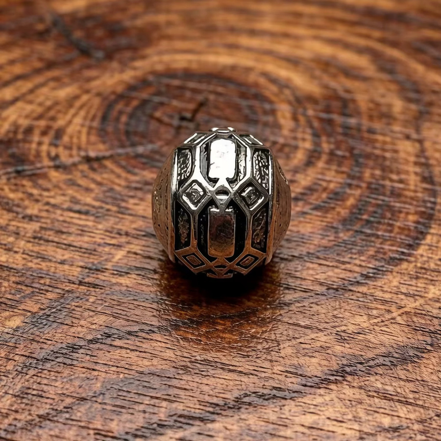 Thaddaeus Perlen, 925 Silber, Relief-Stil, Unisex - Bild 2