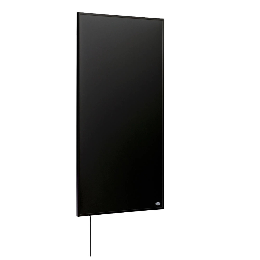 Könighaus Infrarotheizung Black Edition 1.000 W Schwarz Kabelausgang Hoch Links - Bild 2