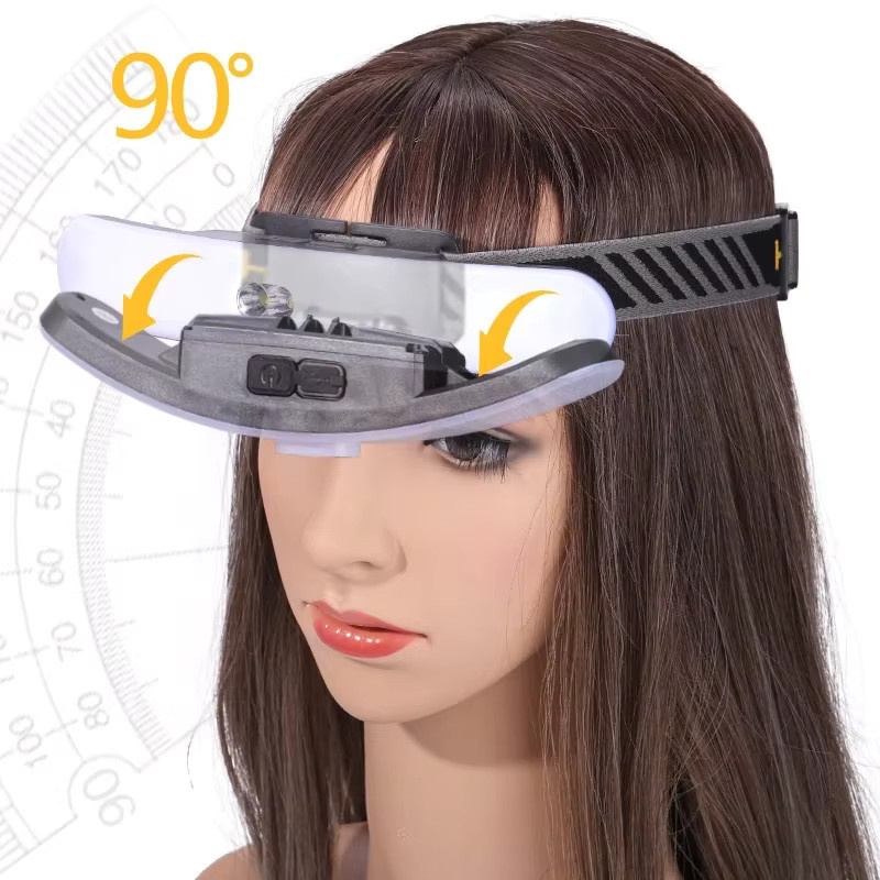 HMQ beauty LED Wimpernverlängerung Lampe, USB, weiß - Bild 3