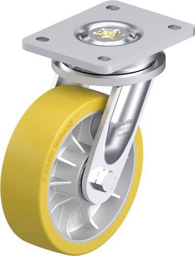 Blickle Schwerlast-Lenkrolle LO-ALTH 162K aus Aluminium mit Rad-Durchmesser 160 mm und einer Tragfähigkeit von max. 950 kg - Bild 1