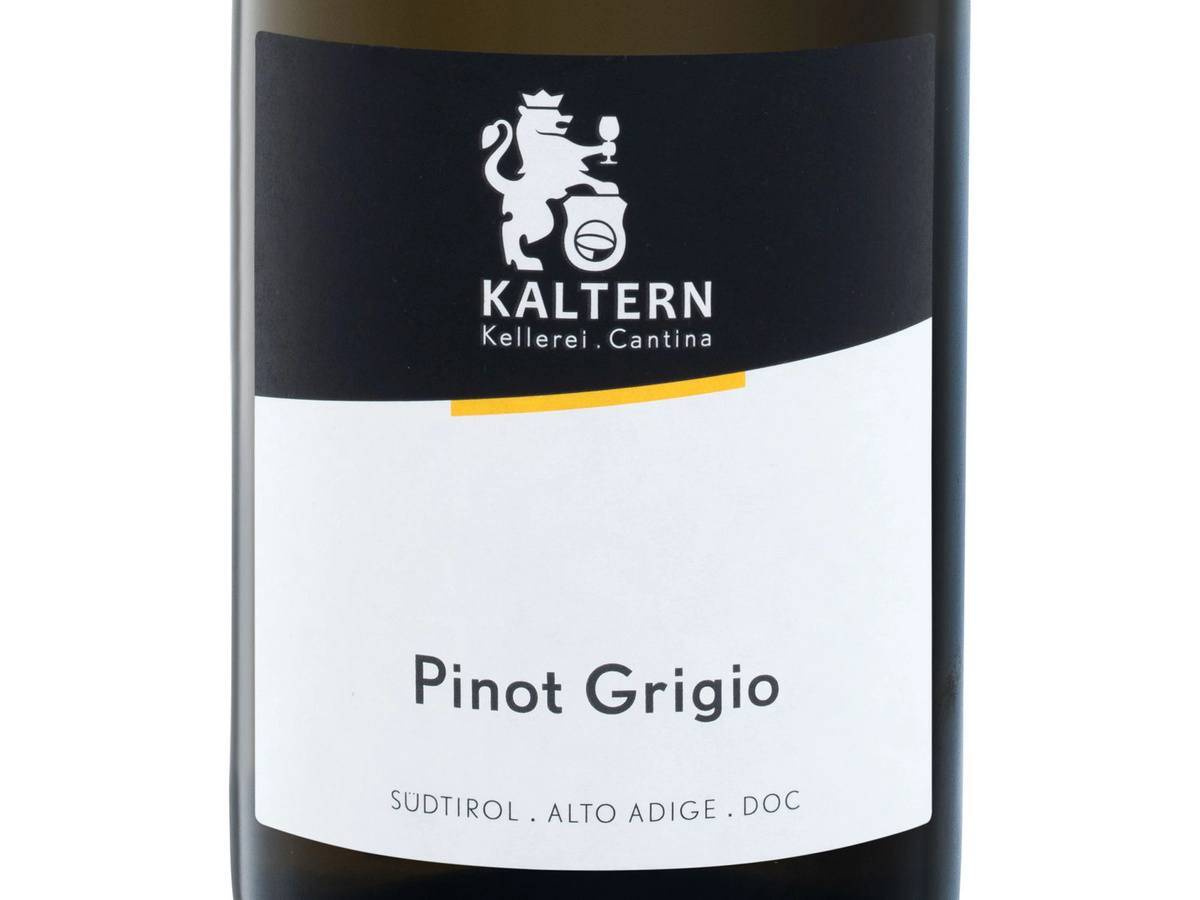 Kellerei Kaltern Pinot Grigio Alto Adige DOC trocken Weißwein 2024 0,75 l - Bild 2