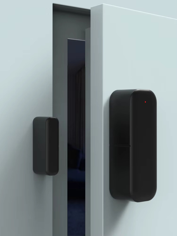 SaltComm Tuya Zigbee 3.0 Tür- und Fenstersensor in Schwarz für Smart Life App, ZHA, Zigbee2MQTT und Alexa - Bild 7