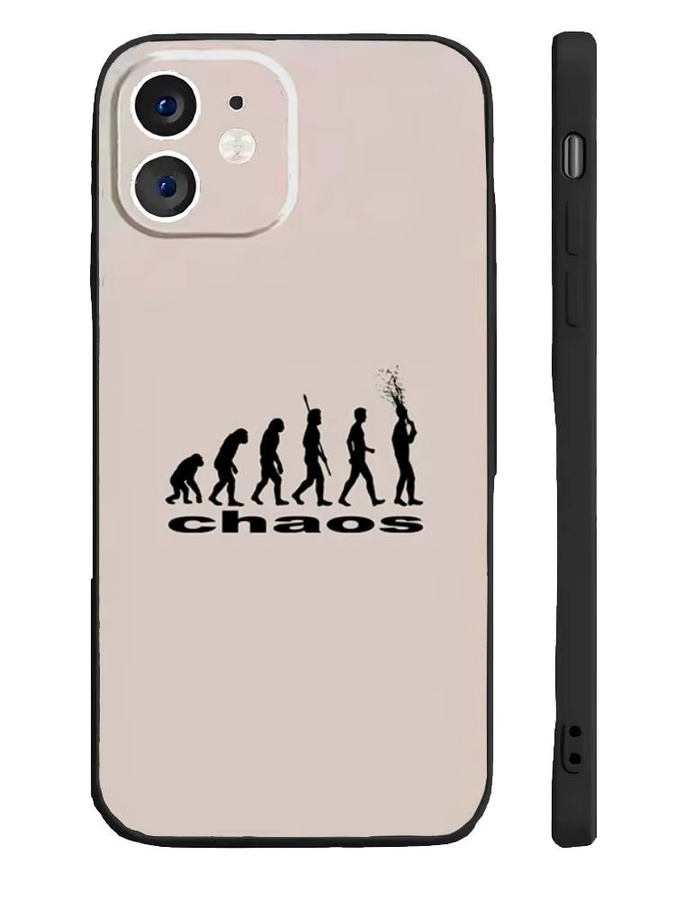 Ken Carson Mehr Chaos Silikon Soft Shell Handyhülle für iPhone 11 bis iPhone 17 Pro Max Plus in Schwarz - Bild 4