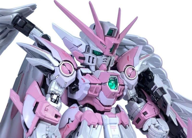 Bandai Wing Zero Sakura EW MGSD Modellbausatz, Roboter - Bild 1