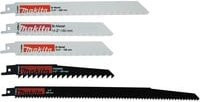Makita Reciprosägeblatt-Set P-83945, 5-teilig, Silber, für Holz, Kunststoff und Metall - Bild 1