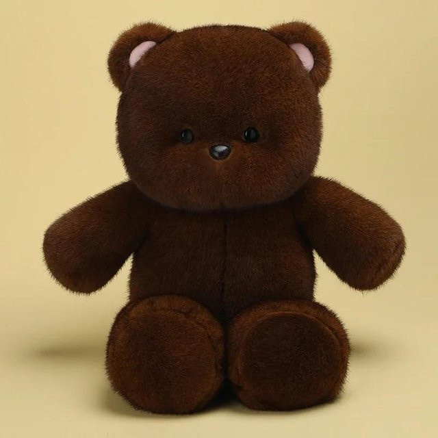 Kidsly Bär Plüschtier, schokoladenbraun, 45cm - Bild 1