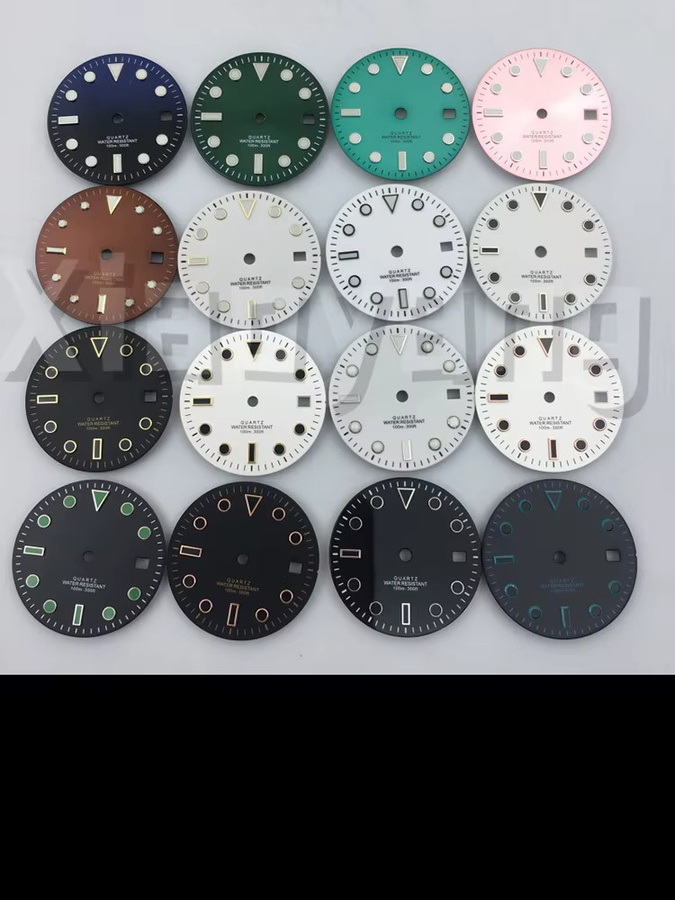 RONDA Uhrenteile Set, 29 mm, Quarzwerk, Schwarz - Bild 2