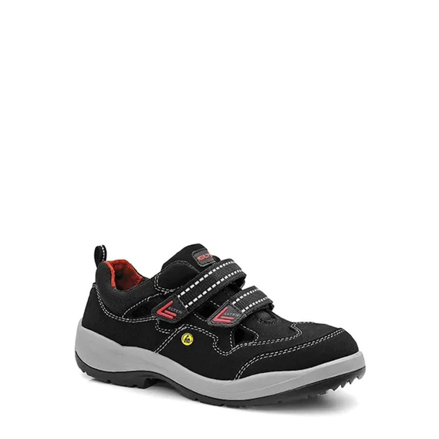 Elten Damen-Sicherheitssandale Maja Easy S1P in Schwarz-Rot, Größe 41 - Bild 2