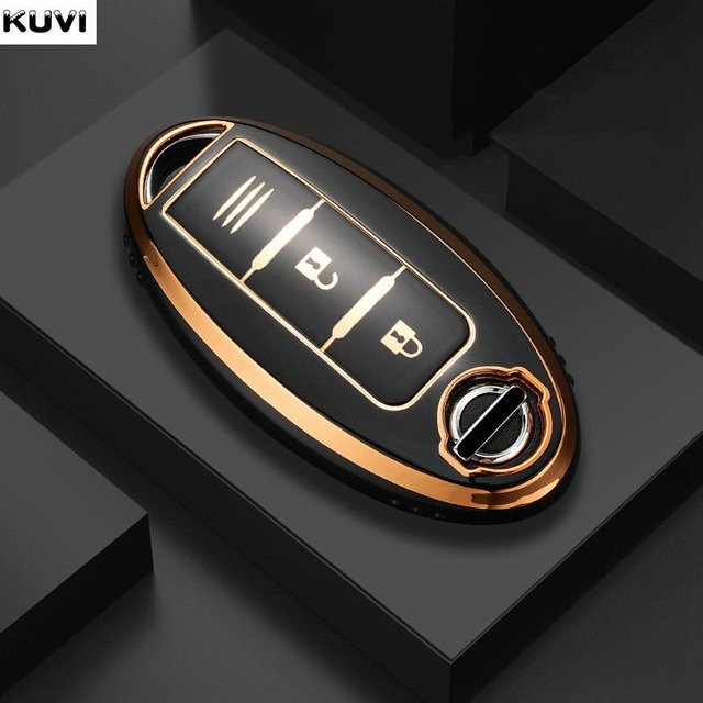 Kuvi TPU Schlüsselhülle für Nissan Qashqai, Juke, X-Trail und Kicks sowie Infiniti Modelle - Bild 1