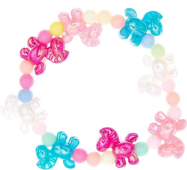 Rico Design itoshii Mini Perlen Armband Set Pferde Bunt / Mehrfarbig - Bild 1