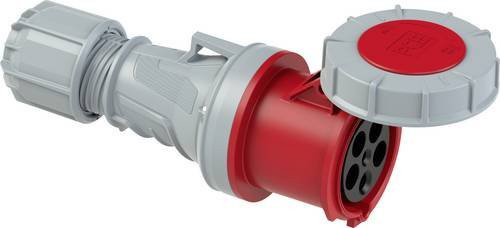 PCE Power Twist 235-6 CEE Kupplung 63 A 5polig 400 V in Rot - Bild 1