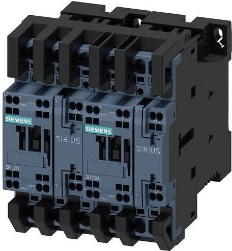 Siemens Wendeschützkombination 3RA2324-8XB30-2FB4 in Grau - Bild 1
