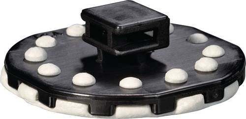 HellermannTyton Pastensockel PMB5-PA66HS-BK hitzestabil Schwarz - Bild 1