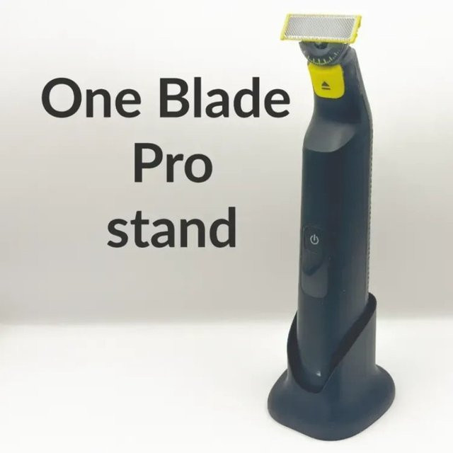 Rasiermesser-Ständer für Philips Norelco Oneblade, Organizer aus Kunststoff in Schwarz - Bild 1