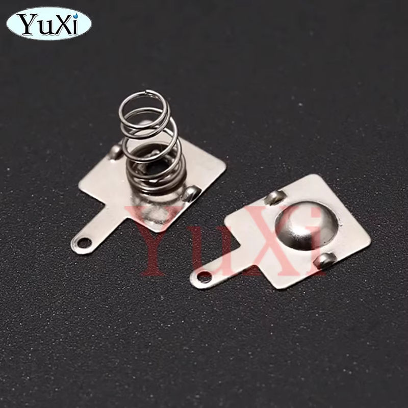 20 Stück Batterie-Federblatt AA-Kontaktblätter aus eisenvernickeltem Metall in Silber, Maße: 12 x 12 mm, 12 x 13 mm, 12 x 26,5 mm und 12 x 27,5 mm - Bild 2